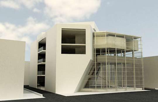The new Domestica showroom is a 3,000 square metre space that will combine form and function into an eco-friendly building.
