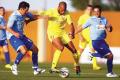 Sylvano Comvalius defends possession against Sliema, yesterday. Photo: Darrin Zammit Lupi